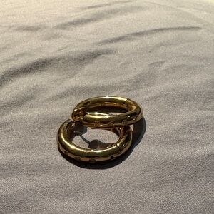 Chic Gold Hoop Earrings